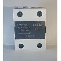 SSR|رله الکترونیکی SSR تک فاز 60 آمپری BERM
